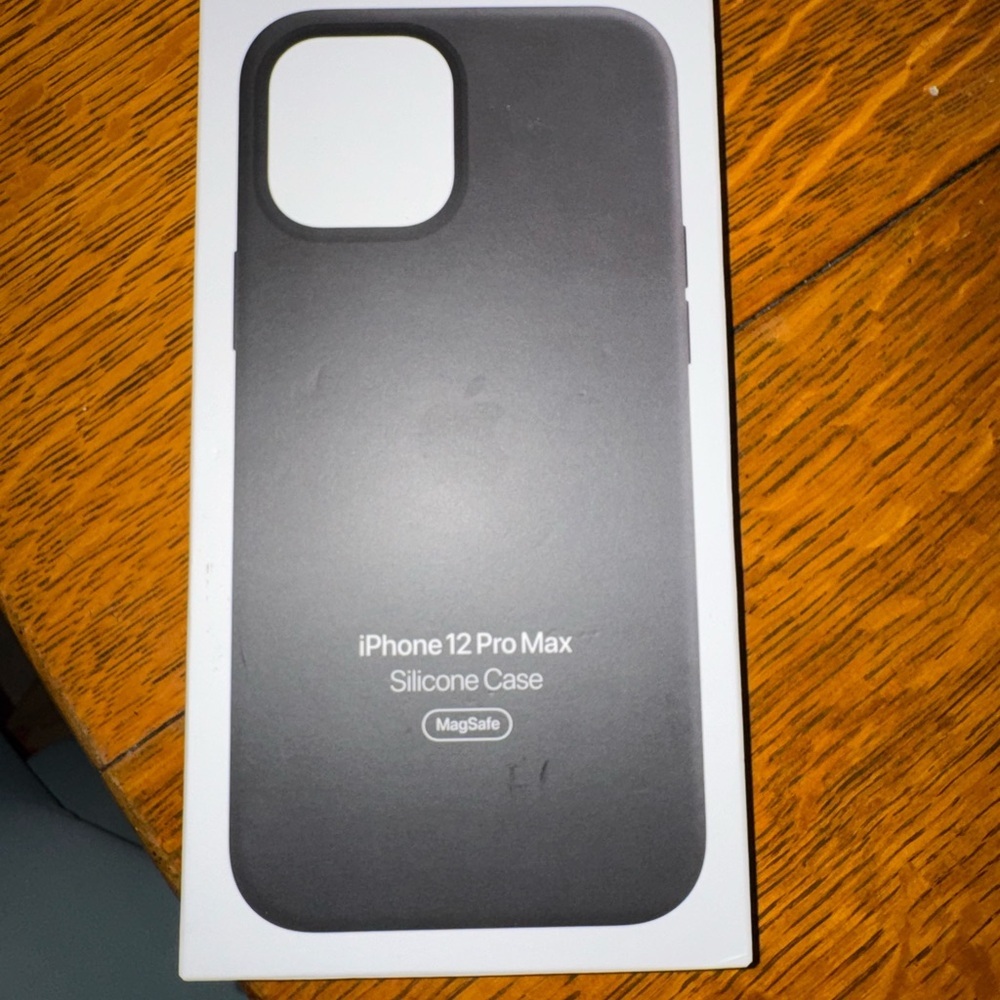 Apple iPhone 12 Pro Max Silicone Case - Dark Gray